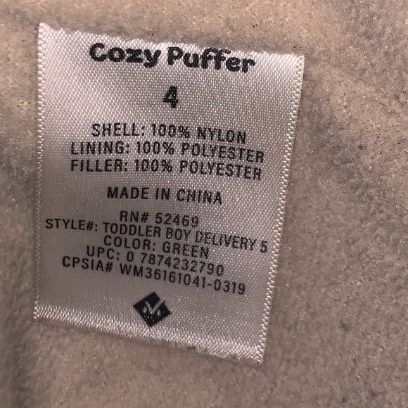 Member's Mark Cozy Boys Puffer Size 4T - Picture 3 of 3